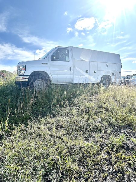 2025 FORD E-350 UTILITY VAN